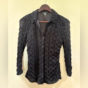 Cable & Gauge Black Textured Top